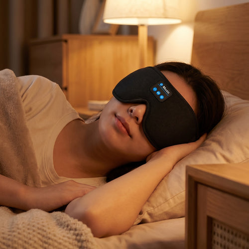 Pack Dúo LUNARIS - dos antifaces de dormir 3D Bluetooth
